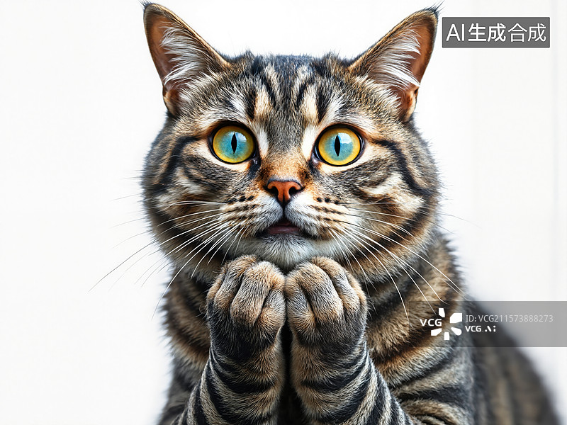 【AI数字艺术】猫咪可爱瞬间图片素材