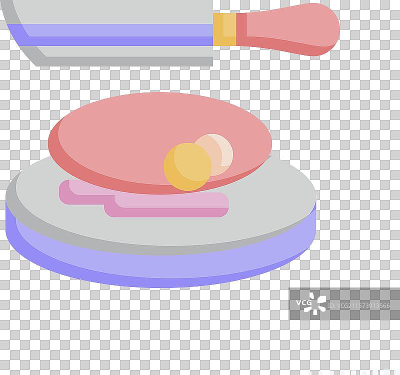 与厨房工具相关的图标牛排刀具套装图片素材