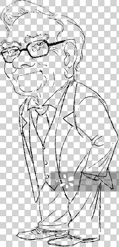 元素：股神巴菲特图片素材