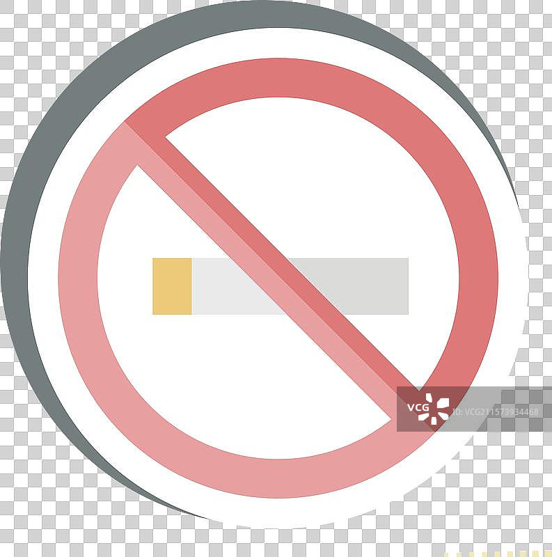 与电影相关的禁止吸烟贴纸图片素材