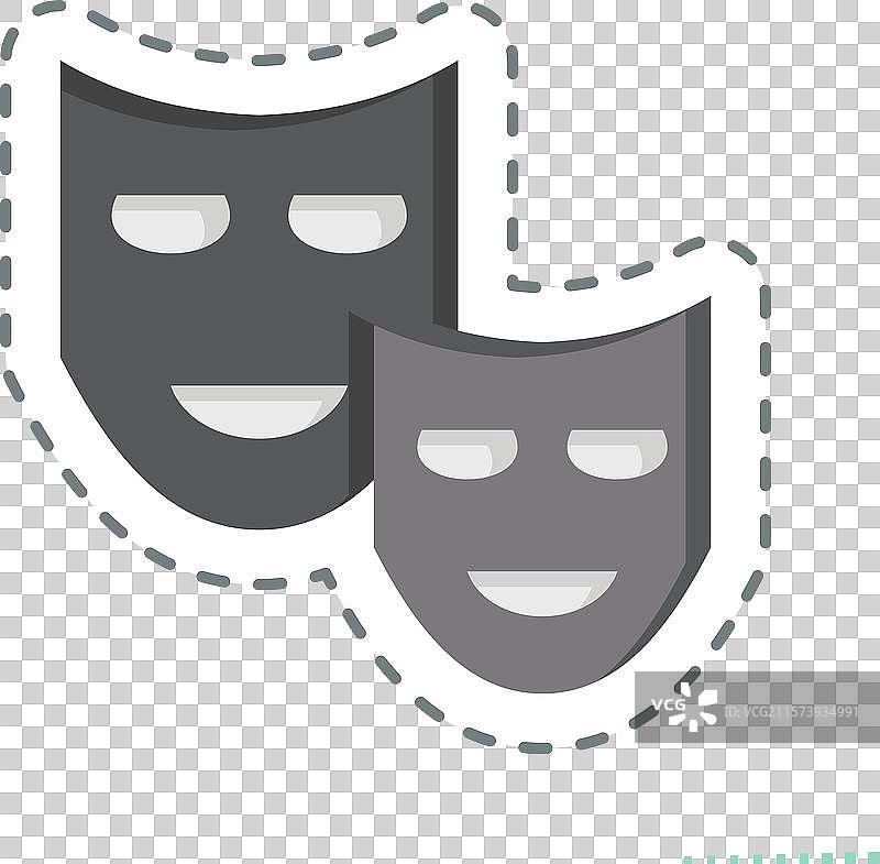 与电影符号相关的戏剧剪贴画图片素材