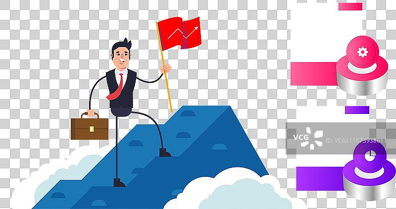 项目经理正在审查图表图片素材