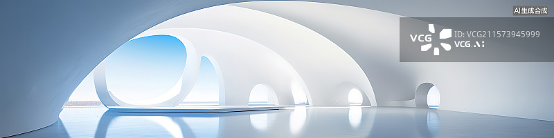 【AI数字艺术】空间背景图片素材