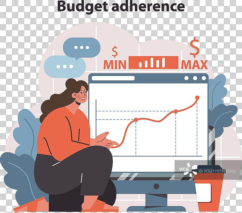 预算管理实践中的财务分析图片素材