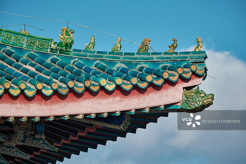 仿元大都都城，蒙古源流，鄂尔多斯文化产业园图片素材