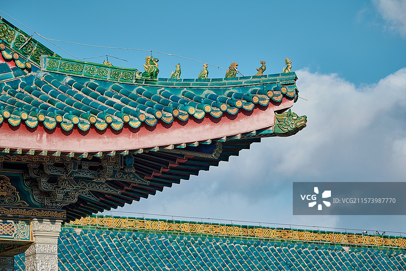 仿元大都都城，蒙古源流，鄂尔多斯文化产业园图片素材