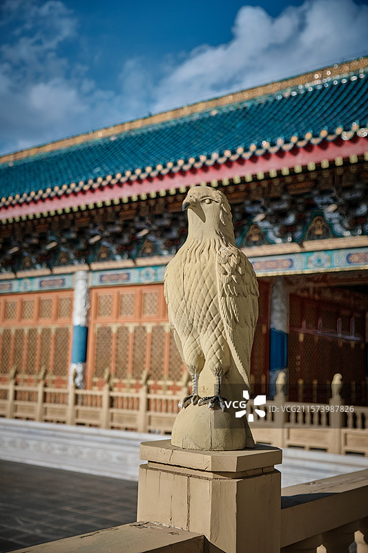 仿元大都都城，蒙古源流，鄂尔多斯文化产业园图片素材