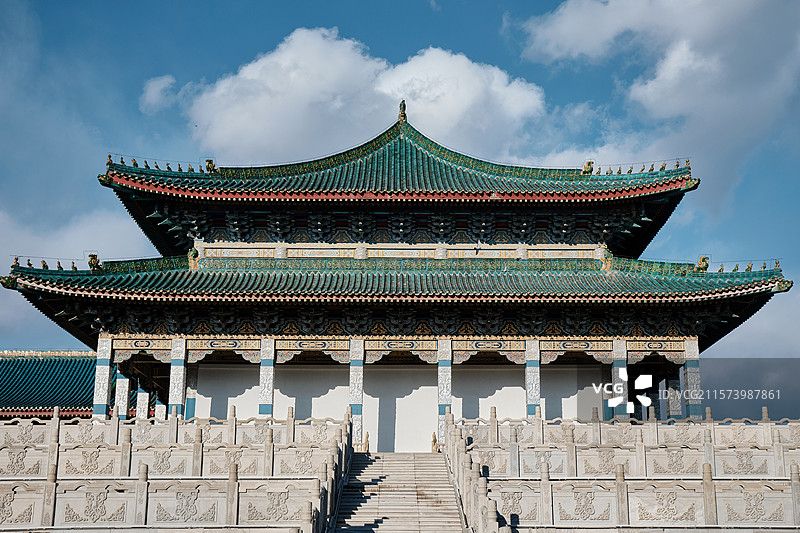 仿元大都都城，蒙古源流，鄂尔多斯文化产业园图片素材