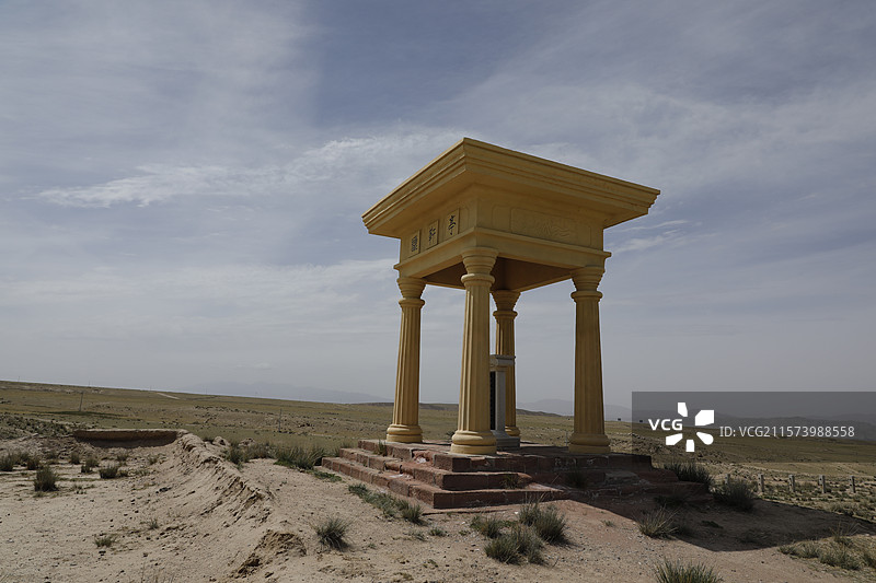 甘肃省金昌市永昌县骊靬古城图片素材