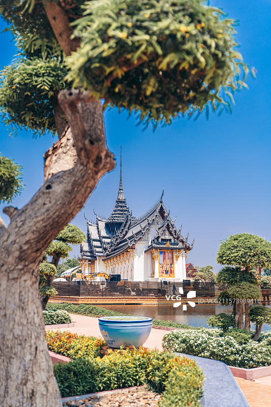 泰国曼谷 暹罗古城 暹罗传奇 神庙图片素材