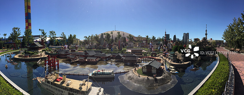 乐高乐园微缩城市图片素材