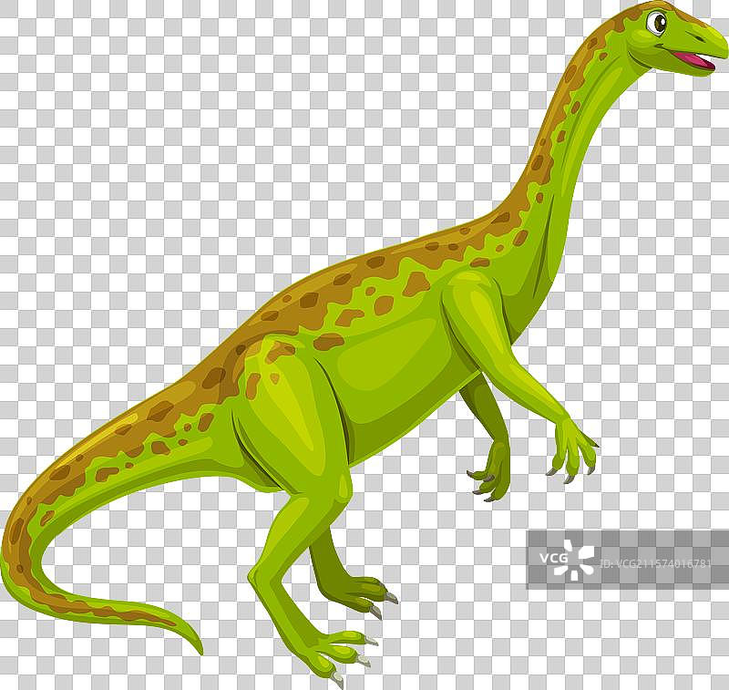 可爱的卡通安基龙恐龙角色图片素材