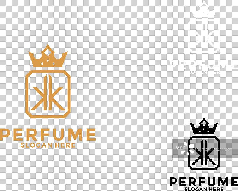 字母kk与皇冠的组合图片素材