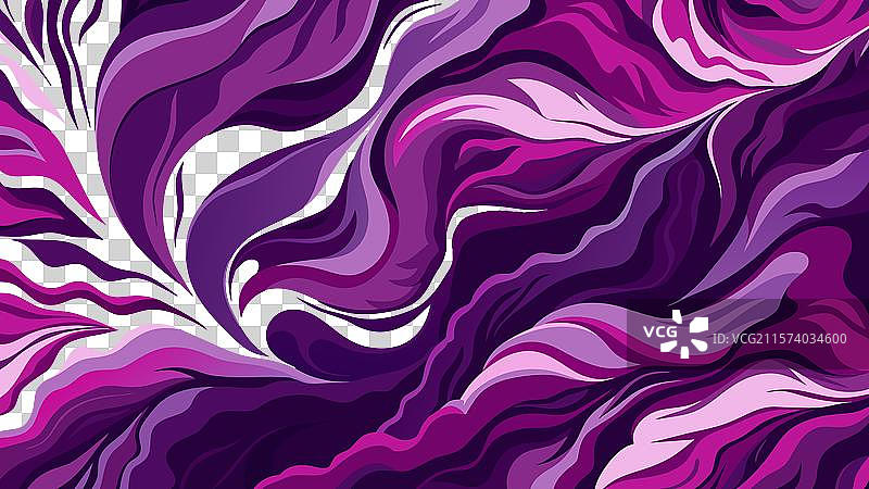 抽象的深紫色苋菜色动态图案图片素材