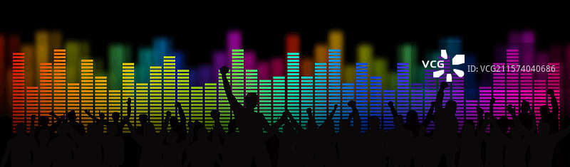 音乐会人群图片素材