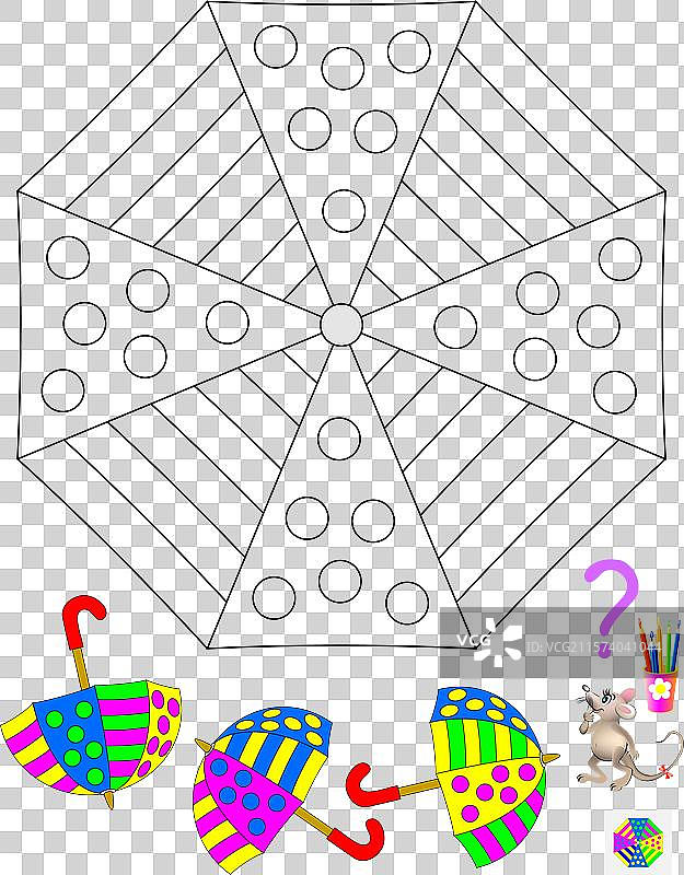 适合儿童和成人的逻辑谜题游戏图片素材