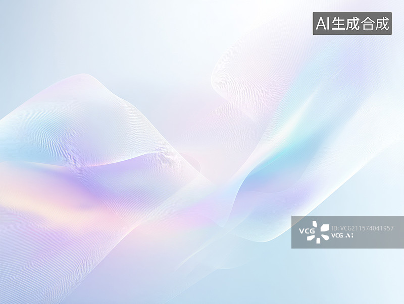 【AI数字艺术】带有白线的蓝色和紫色背景图片素材