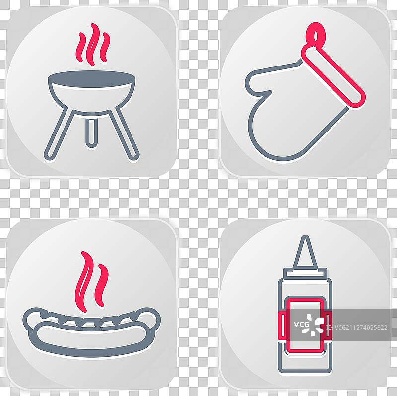 热狗三明治烤箱中的芥末瓶图片素材