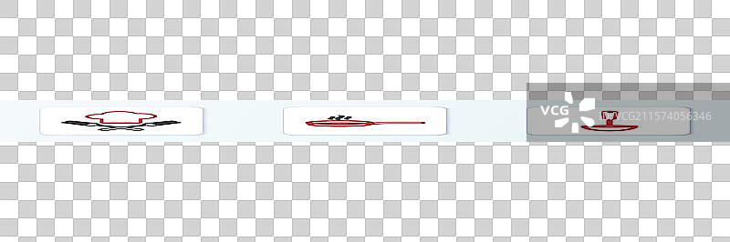 厨具套装：汤勺、厨师帽和叉子图片素材