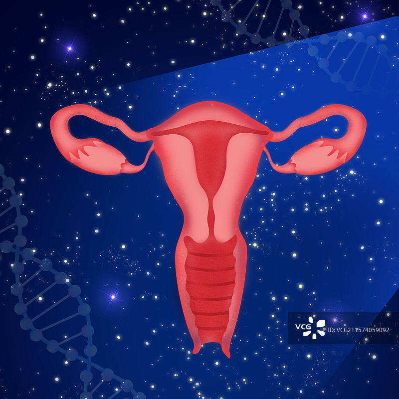 关注女性健康妇科子宫健康预防宫颈癌医学论坛暗蓝色图片素材