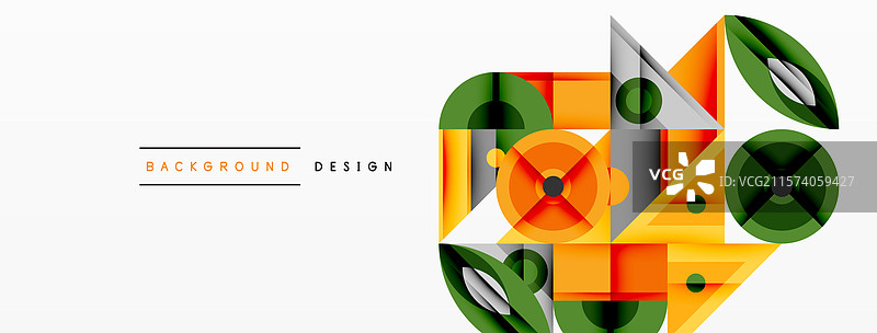 动态几何构图，带有锐利的角度图片素材
