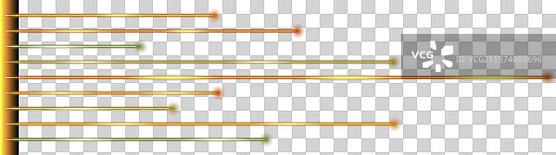 光纤电缆线路发出霓虹灯光辉图片素材