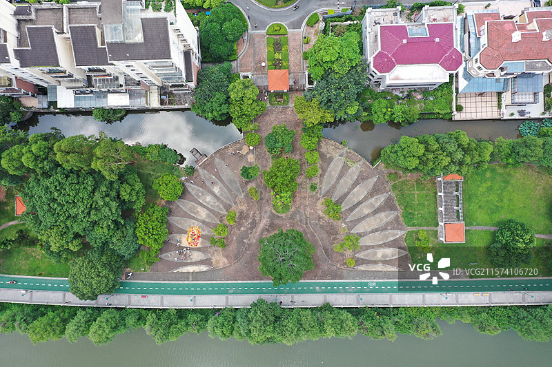 广东中山城市风光图片素材