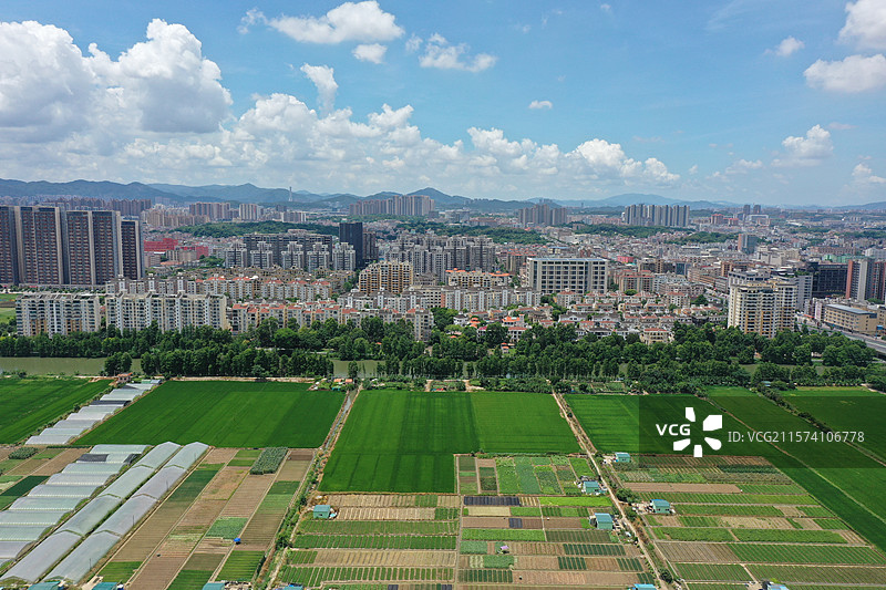 广东中山城市风光图片素材