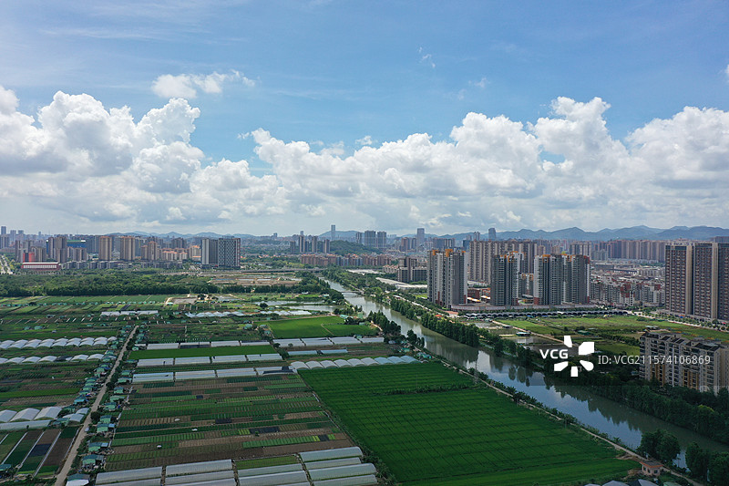 广东中山城市风光图片素材