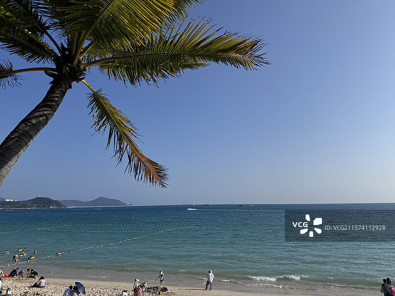 三亚大东海图片素材