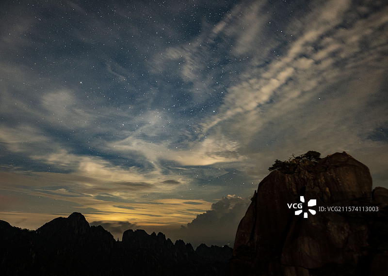 玉屏楼 黄山图片素材