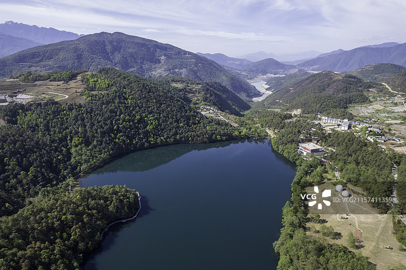 彝海风光图片素材