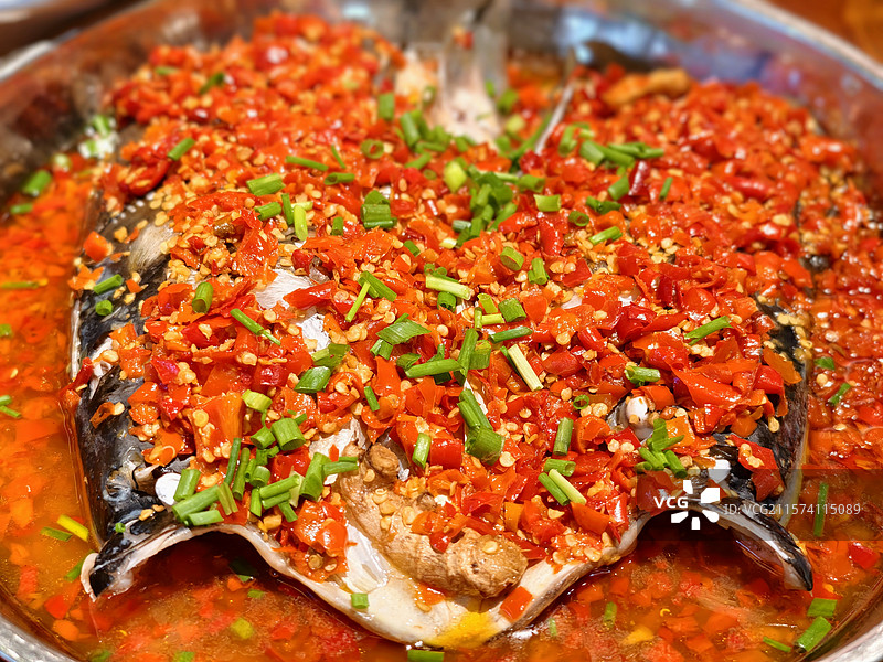 湘菜·剁椒鱼头图片素材