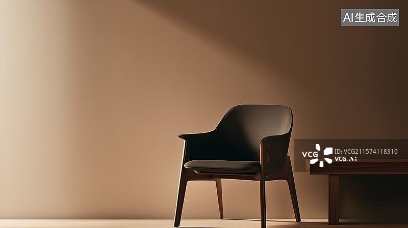 【AI数字艺术】简约单人椅子图片素材