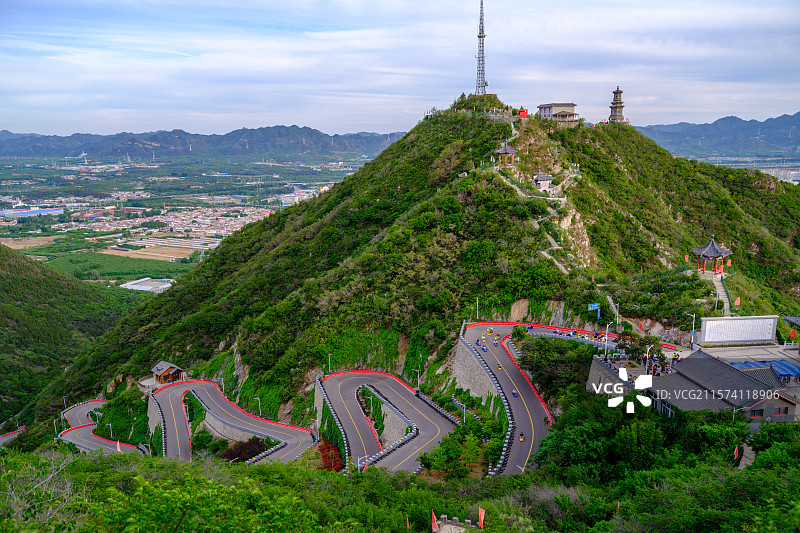 北京密云冶仙塔旅游风景区图片素材