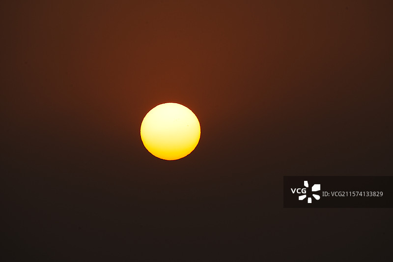 青岛日出老虎山图片素材