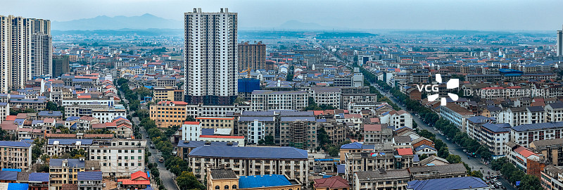 汨罗市 九章路 归义镇 汨罗江 岳阳 城市图片素材