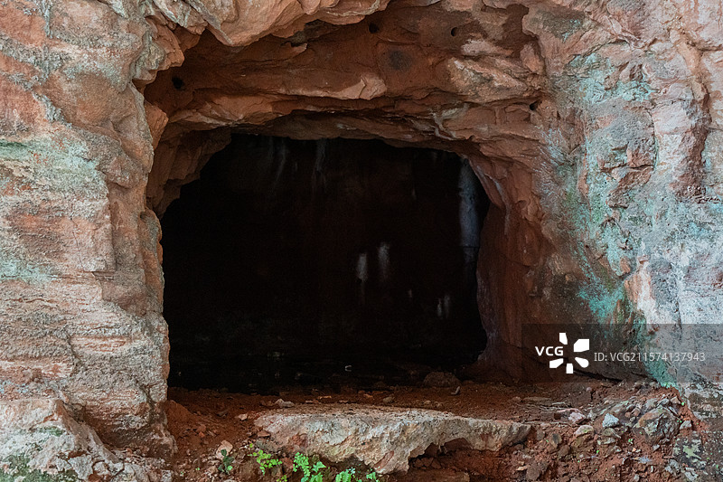 乐山市博物馆崖墓图片素材