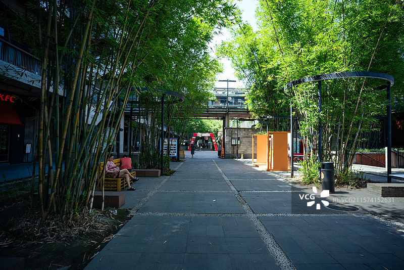 成都 西村大院 刘家琨建筑代表作品 普利兹克奖图片素材