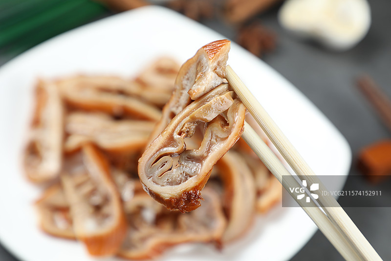 一丁 卤猪肚图片素材