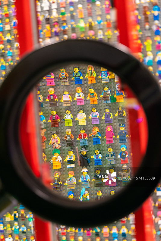 卡通积木形象人仔图片素材