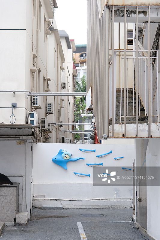 深圳大梅沙村城中村城市更新后面貌图片素材