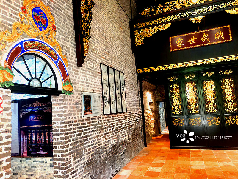 李小龙祖居、西关大屋、广州市荔湾区登记保护文物单位图片素材