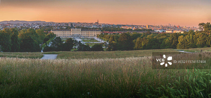 维也纳美泉宫图片素材