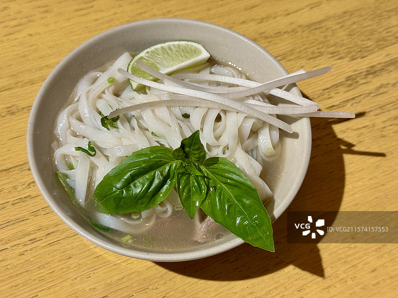 越南传统食品，越南河粉图片素材