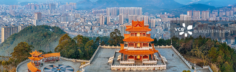 岑溪市 岑城镇 义州大道 城市 航拍图片素材