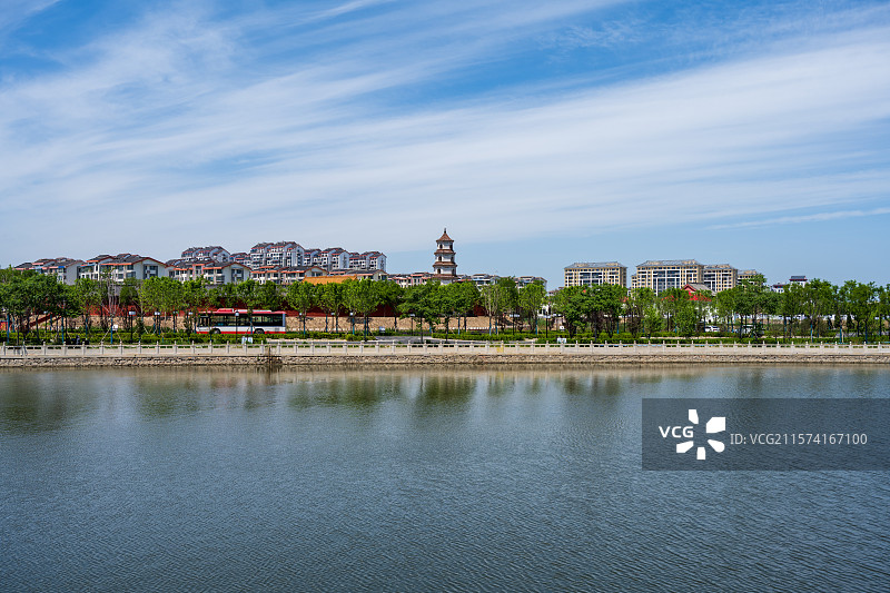 河北衡水 冀州 竹林寺旅游风景区 灵秀山庄风景区图片素材