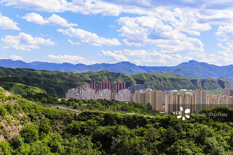 亚洲中国湖北承德双滦区城市景观图片素材