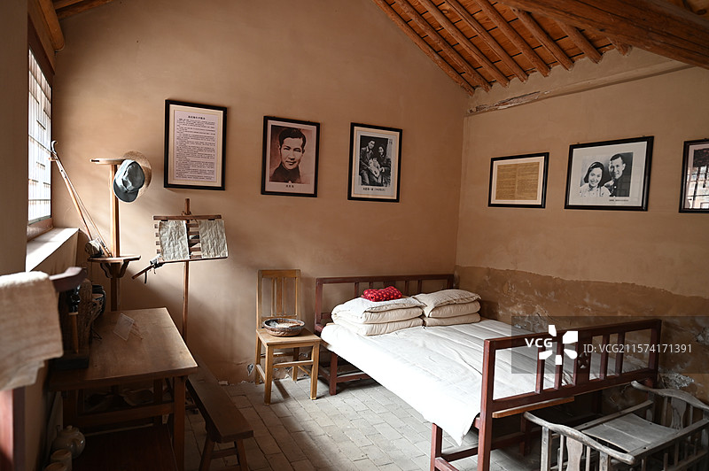 延安桥儿沟革命旧址冼星海故居图片素材