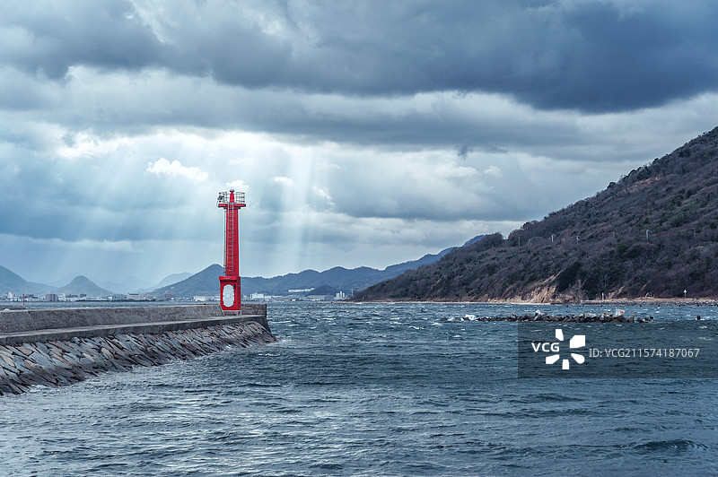 海岸灯塔图片素材